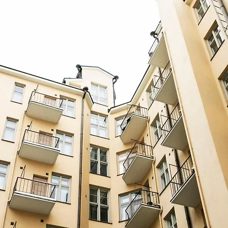 Huoneisto 2ndhomes Bright Studio In Fredrikinkatu Helsinki